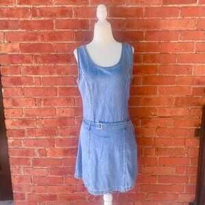 90s denim dress